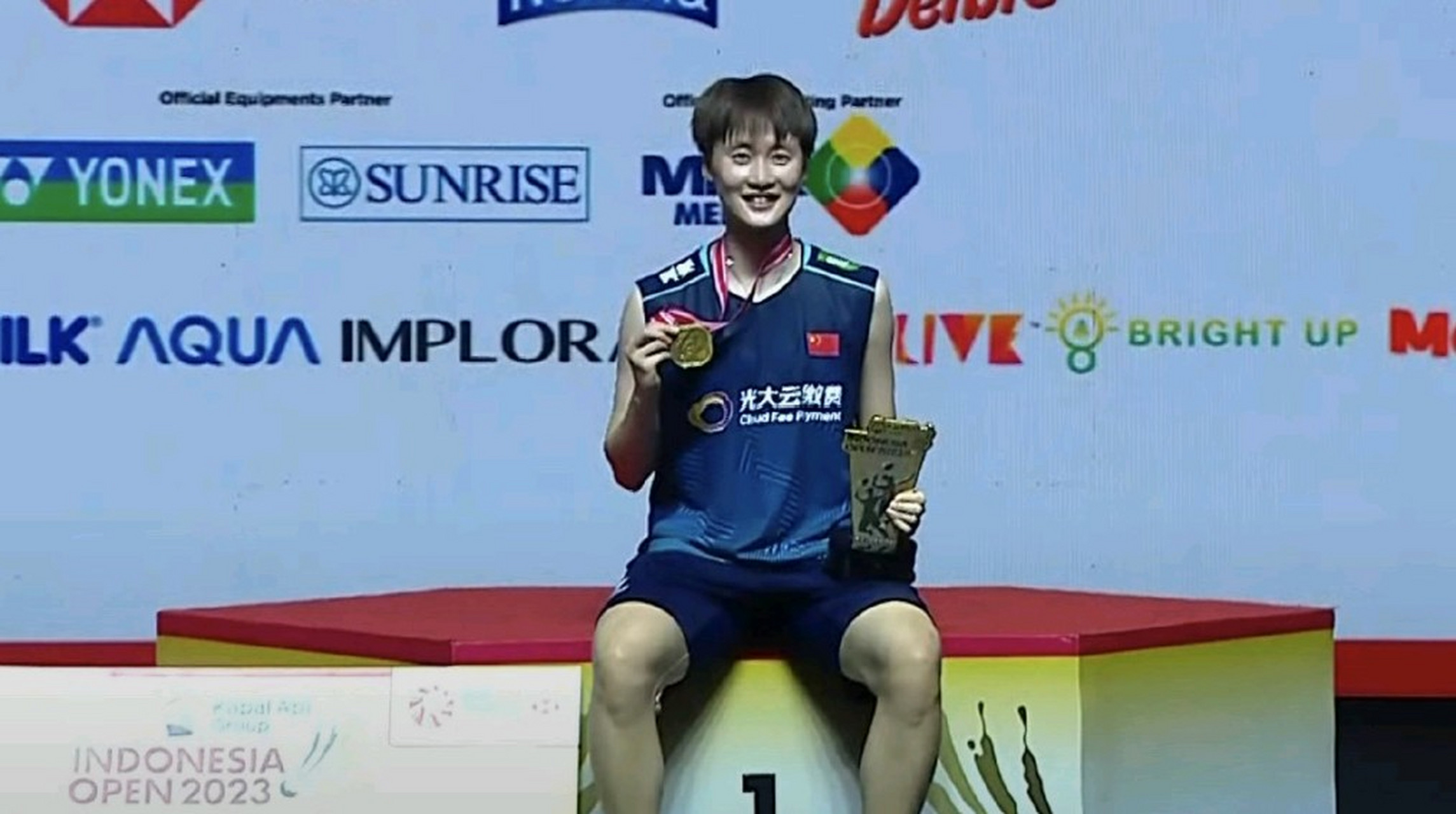 印尼队力克印度队,陈雨菲点燃赛场 印尼队力克印度队,陈雨菲点燃赛场